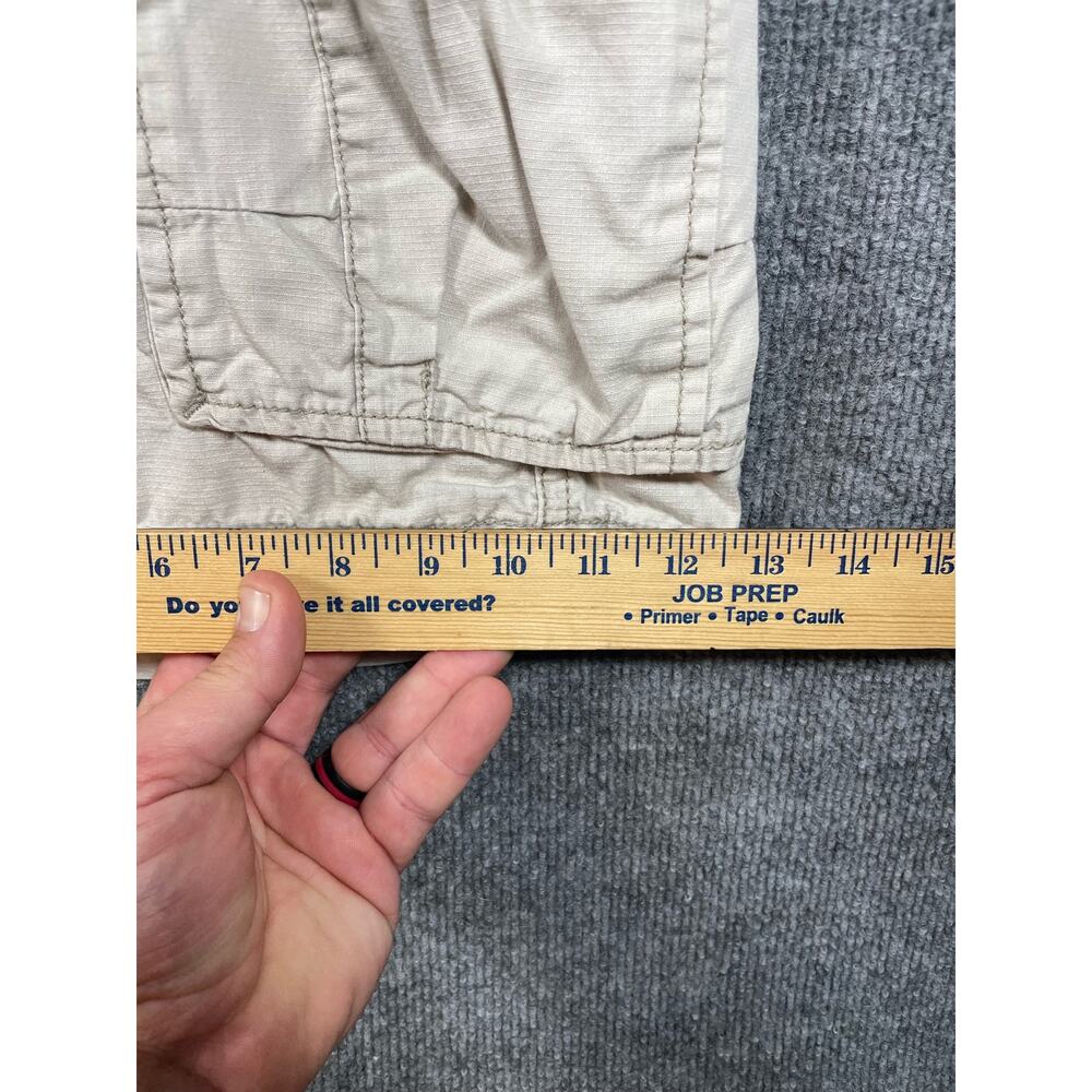 Lee Dungarees Cargo Shorts Men's 38 Beige Flat Front Utility Outdoor Camp - Picture 5 of 10